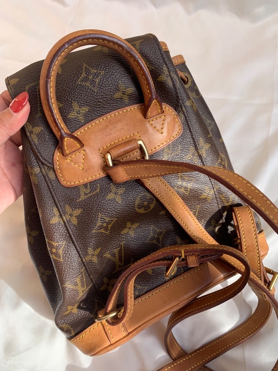 Authentic Louis Vuitton Montsouris PM mini backpack main image 4